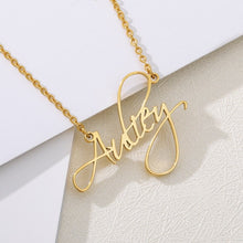 Load image into Gallery viewer, Custom Signature Necklace