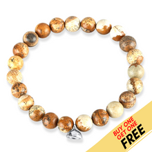 Load image into Gallery viewer, Power Love of Attraction Natural Stone Magnetic Bracelet