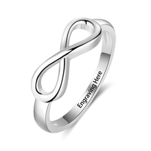 Load image into Gallery viewer, Infinity Love Ring