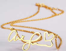 Load image into Gallery viewer, Custom Signature Necklace