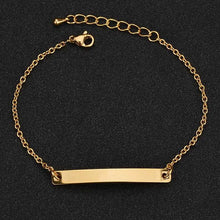 Load image into Gallery viewer, Personalized Bracelet with Engraving